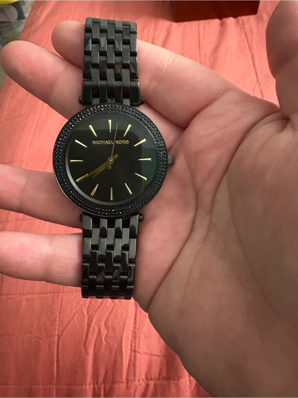 Michael Kors Black Stainless Steel Bracelet Watch